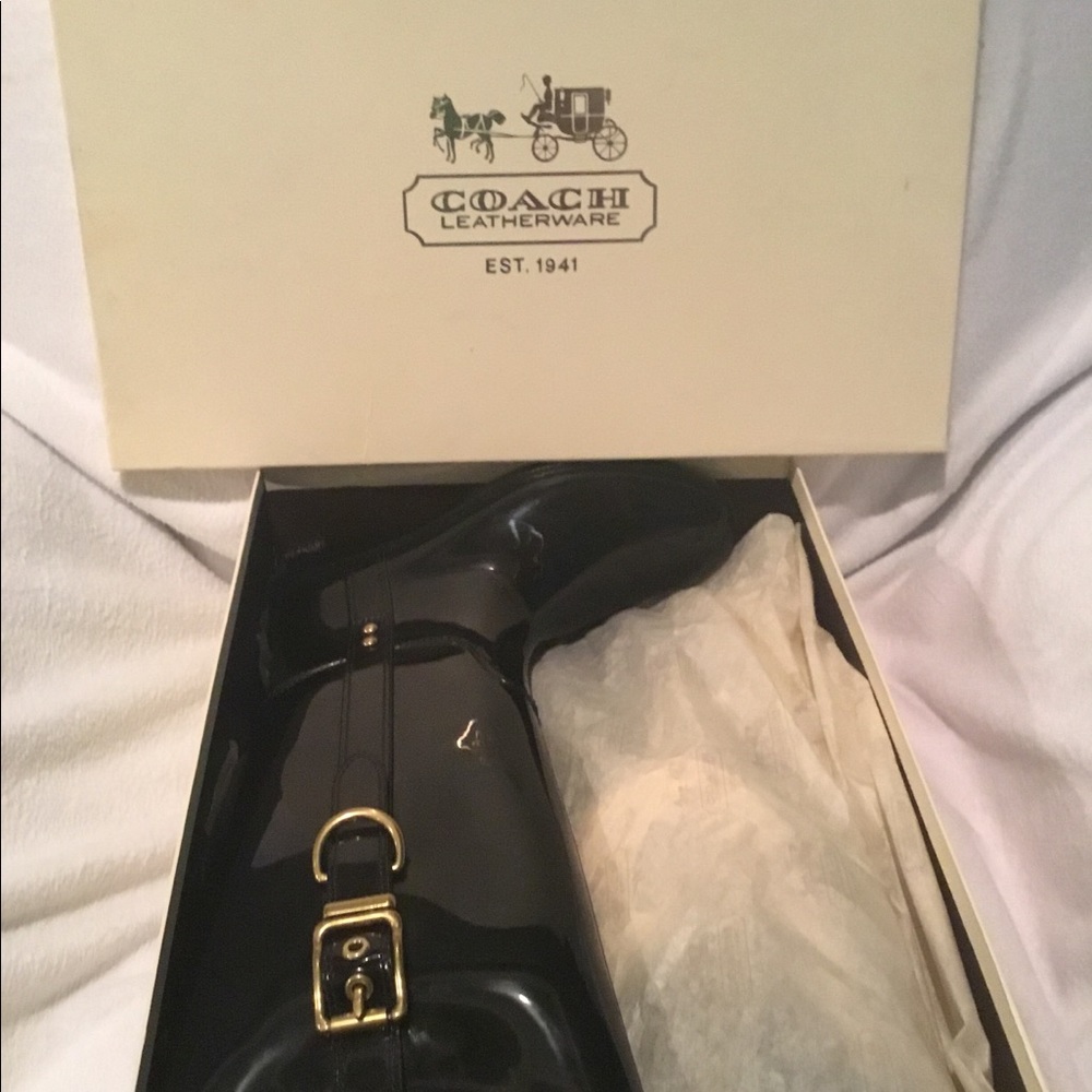 🎈☔️ Coach Riding Style Boots - Picture 8 of 8